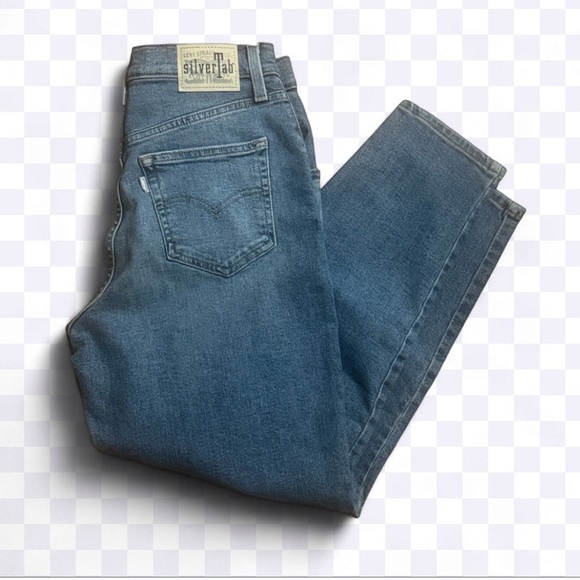Levi's Denim - Levi’s Mom Jeans - silver tab